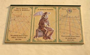 The sundials of the dome