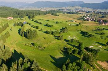 Il bellissimo panorama del Golf Club Asiago