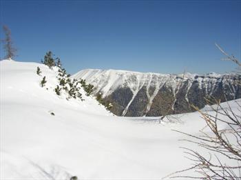 Itinerari per lo sci alpinismo sull'Altopiano di Asiago (foto di Barbara Rodeghiero)